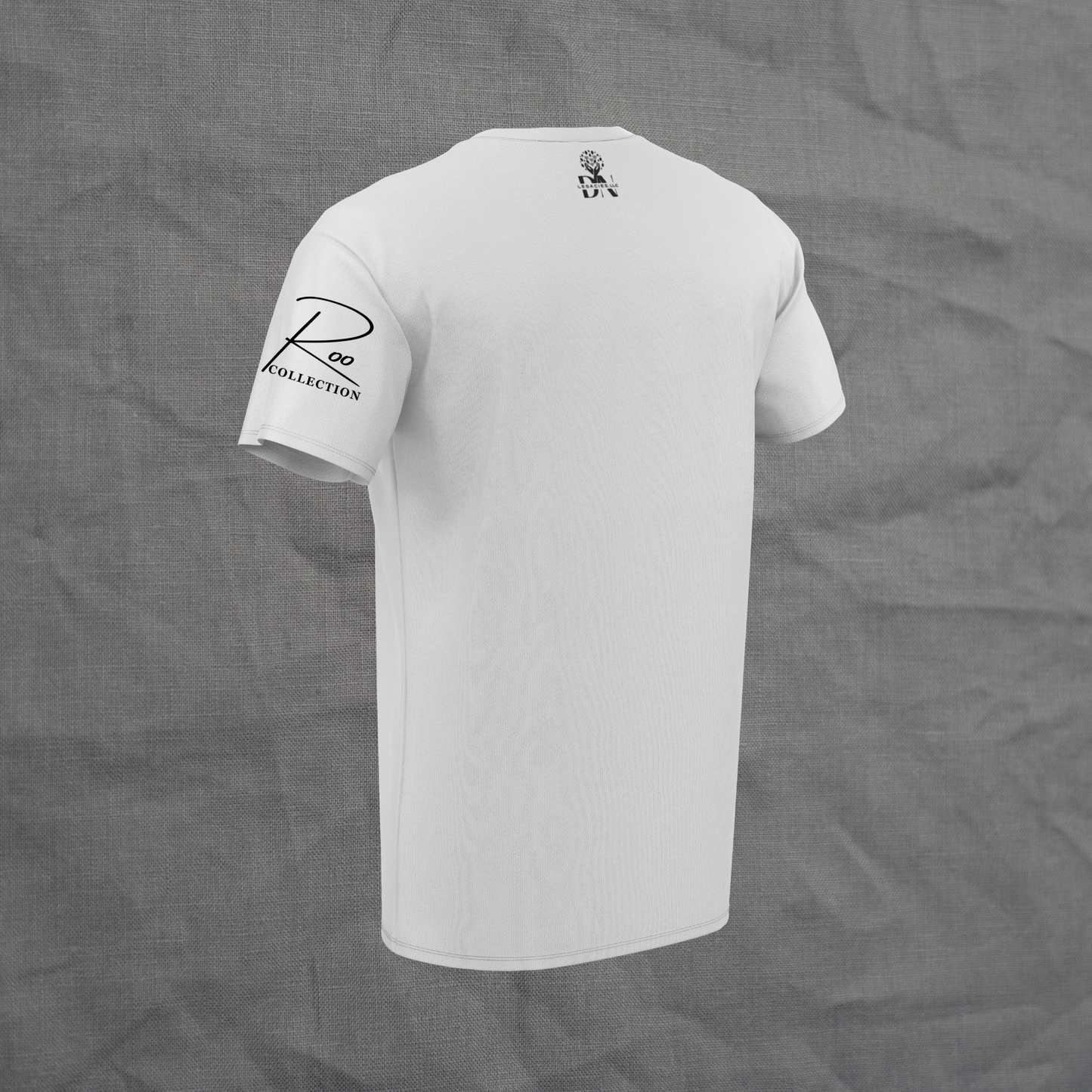 Unisex Black Roo Collection White T-shirt